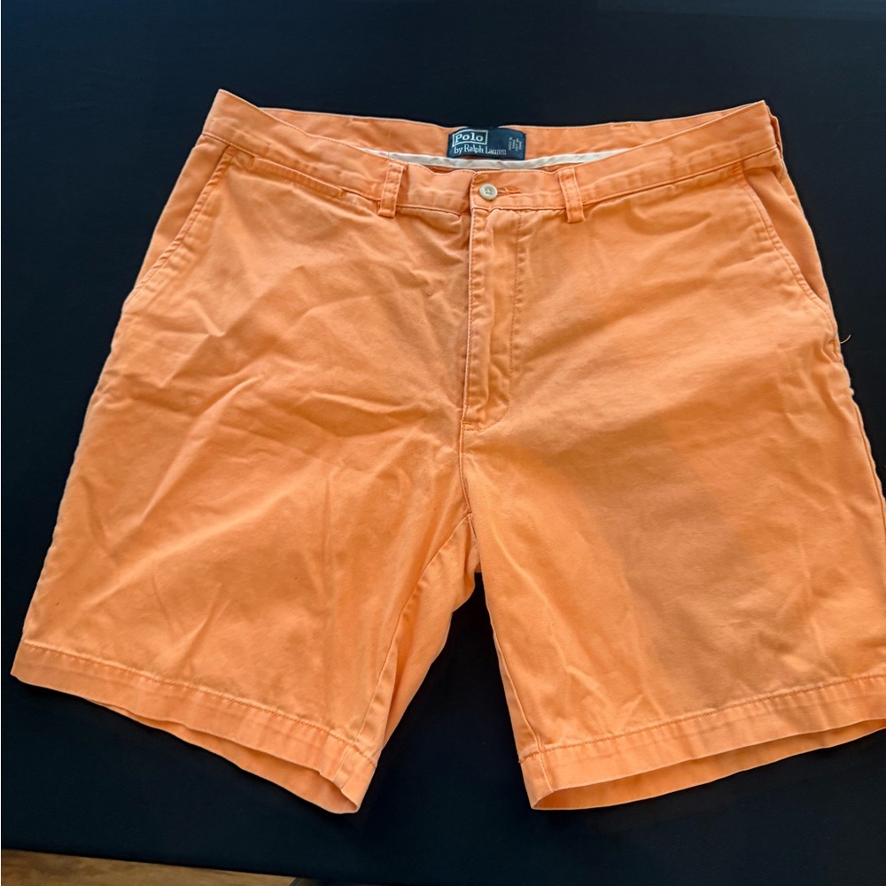 Polo by Ralph Lauren Men's Vibrant Orange Shorts
